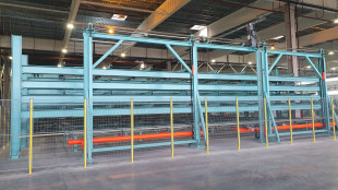 7. Multi-level storage for longitudinal layers 4 levels x 4 layers