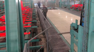 12. Solid fast movable PE coated table for billet assembly