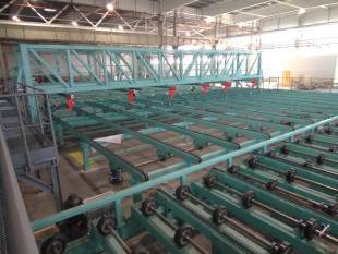 15. Transverse CLT panel push off unit